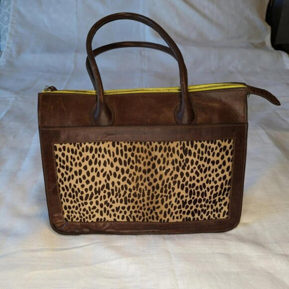 Leather Purse Animal Hide Handmade Itza Lulu Sonoma, CA‎